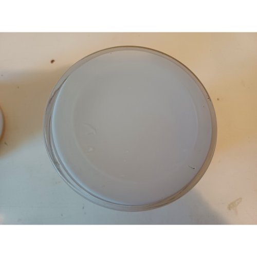 2 Pots a Pharmacie en Opaline Blanche
