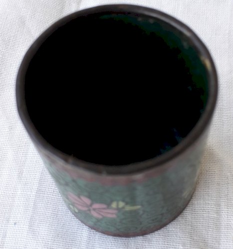 2 Pots cloisonnés