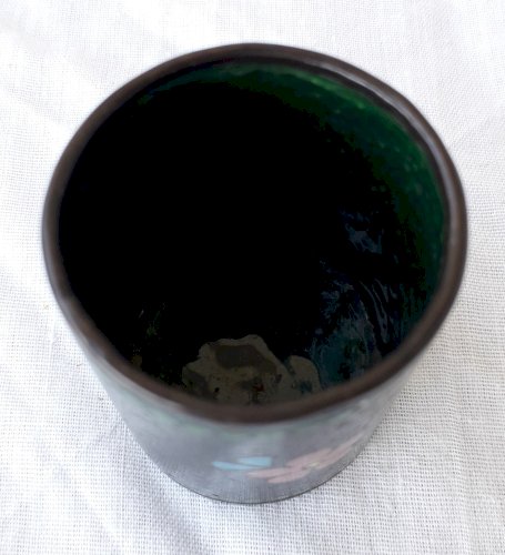 2 Pots cloisonnés