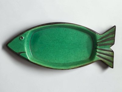 2 vintage ceramic dishes 1950-60