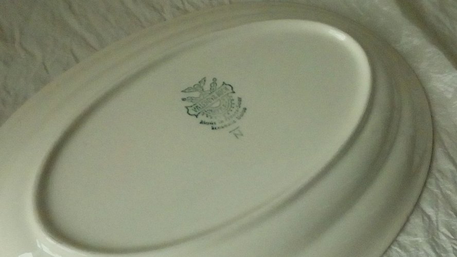 2 RAVIERS EN FAIENCE VILLEROY BOCH METTLACH FRANCE-SAAR*