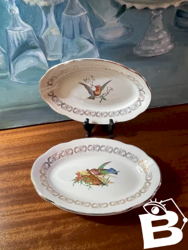 2 raviers « oiseaux » vintage
