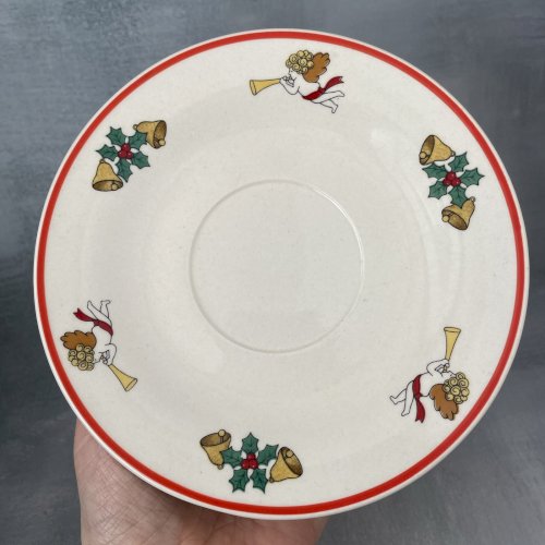 2 soucoupe + 2 bol The joy of Christmas Jamestown china 1987 déco Noel ??