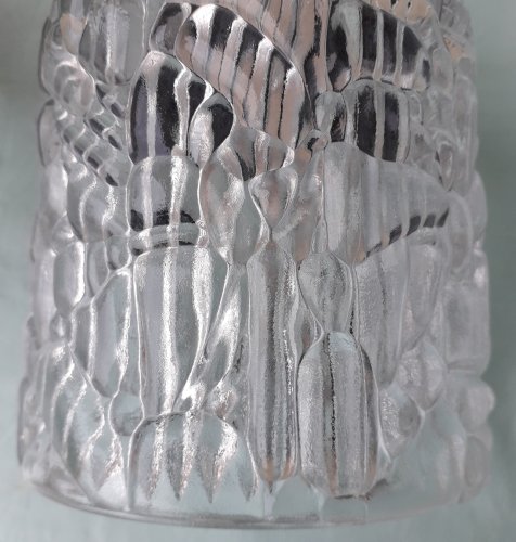 2 suspensions en verre holophane