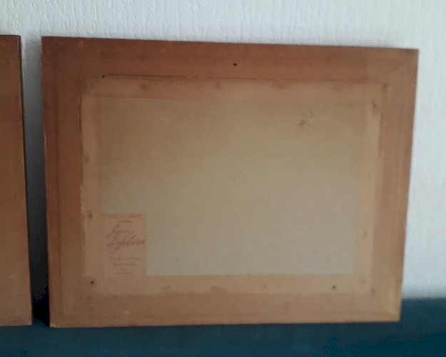 2 Tableaux peintures paysages