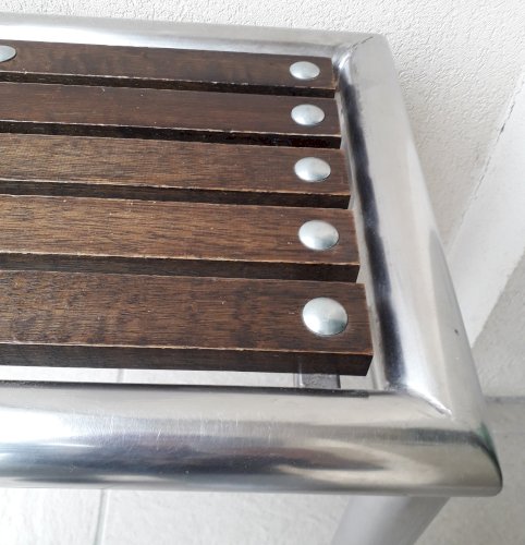 2 tables d'appoint bout de canapé style indus