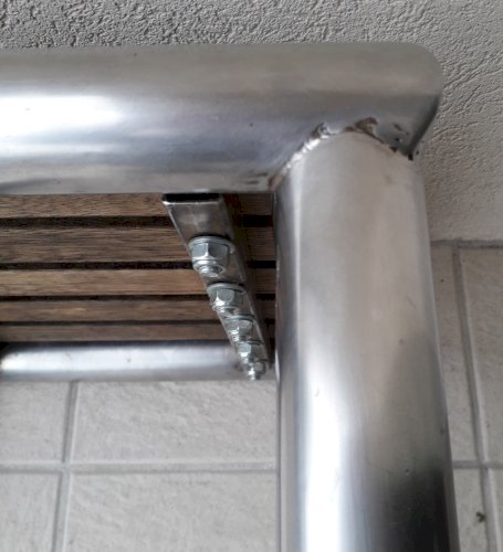 2 tables d'appoint bout de canapé style indus