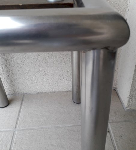 2 tables d'appoint bout de canapé style indus