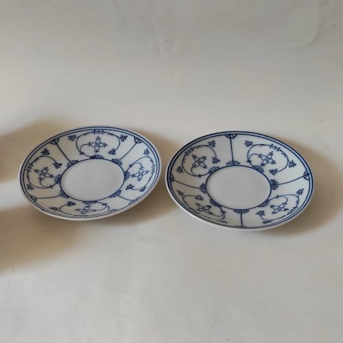 2 tasses à thé en porcelaine Allemande, CT Altwasser Silesia, décor Copenhague