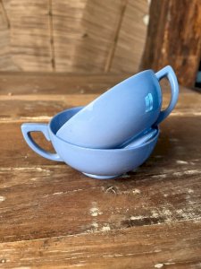 2 tasses à thé Sarreguemines