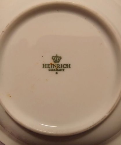 2 tasses dites pharisiennes HEINRICH