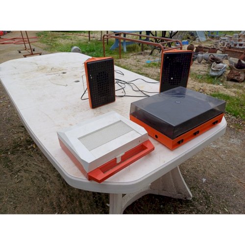 2 Tournes Disques Vintage des Années 70