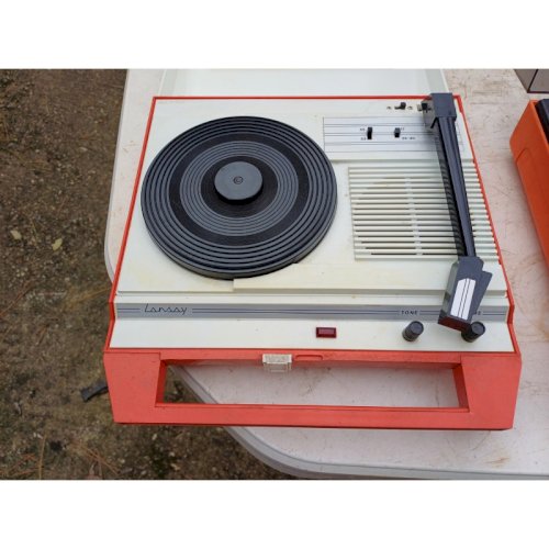 2 Tournes Disques Vintage des Années 70