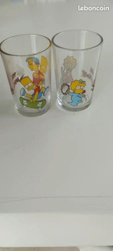 2 Verres amora les simpsons