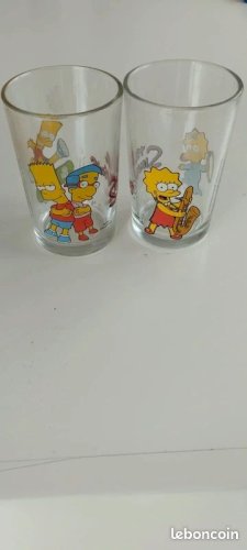 2 Verres amora les simpsons