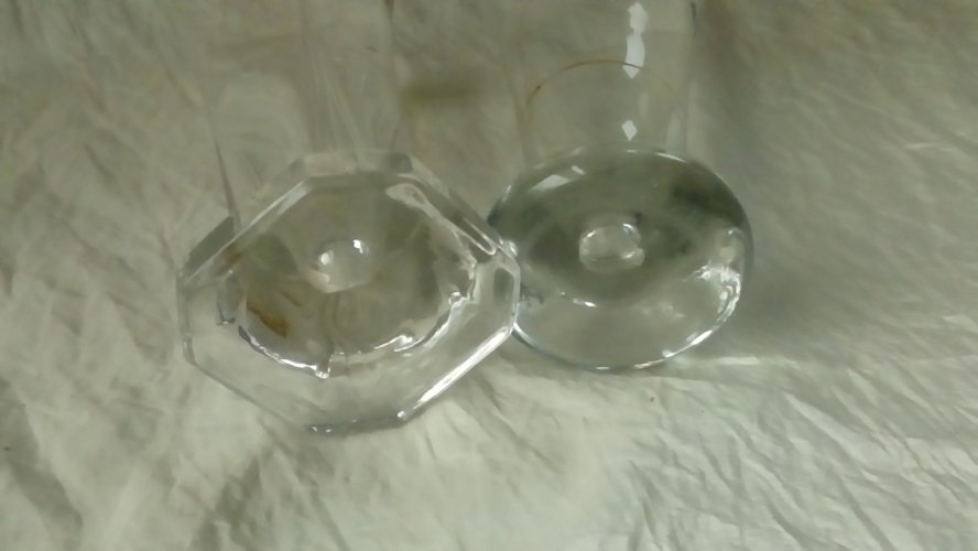 2 VERRES ANCIENS PUBLICITAIRE BERGER ET PERNOD 45 BISTROT *