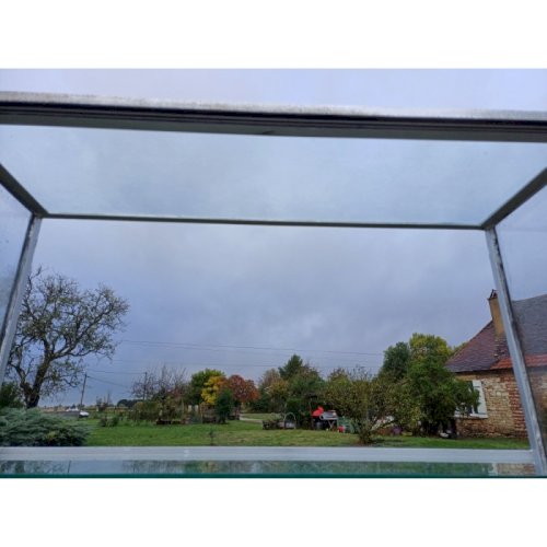 2 Vitrines Industrielles en Fer Et Verre