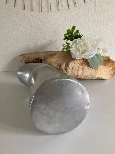 20⚜️ Ancienne Cruche Pichet Broc en Aluminium Cantine Vintage