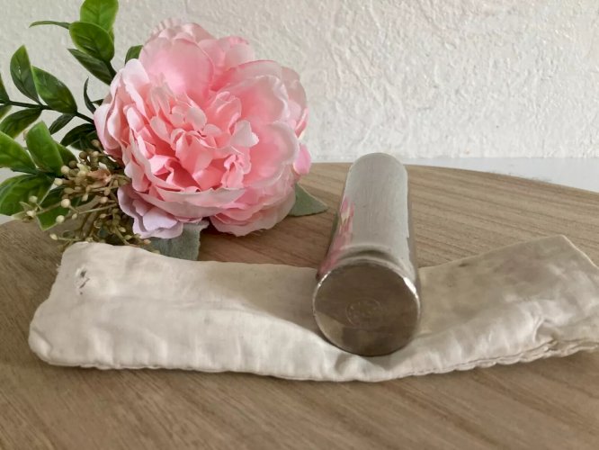 20⚜️ Ancienne Petite Chaufferette Bouillotte Lit Bébé Déposé Vintage H 14 Cm