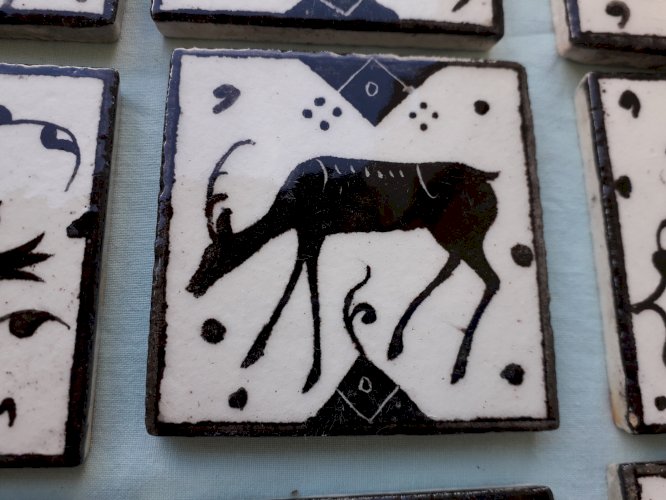 20 carreaux en terre cuite Jérusalem