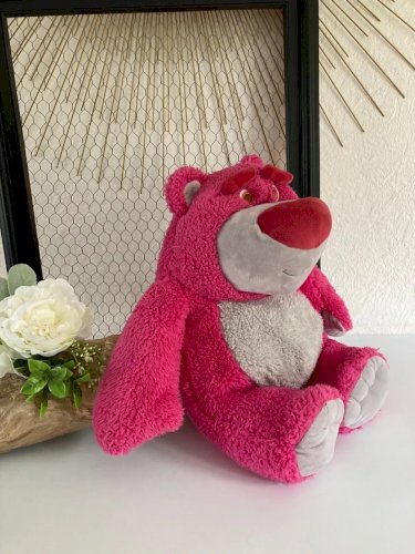 20⚜️ Peluche Doudou Toy Story Lotso Ourson Rose Pixar Primark Hauteur 30 Cm
