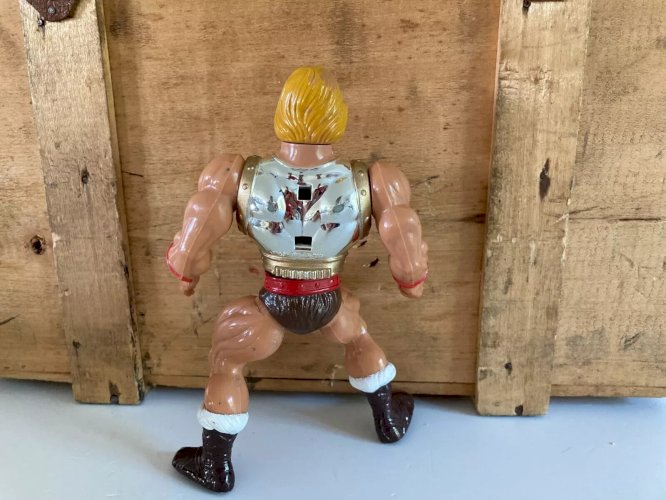 21⚜️ Ancienne Figurine Les Maîtres De L'Univers Musclor Mattel 14 Cm Année 1985