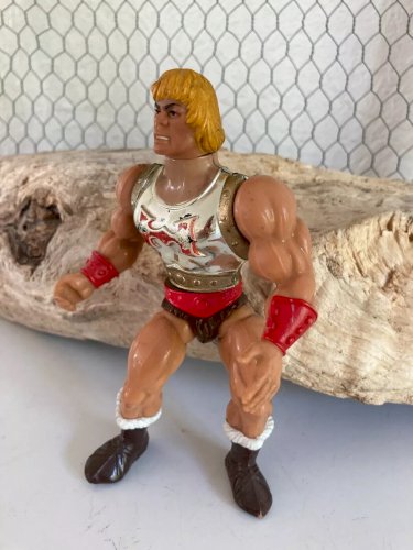 21⚜️ Ancienne Figurine Les Maîtres De L'Univers Musclor Mattel 14 Cm Année 1985