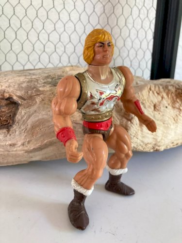 21⚜️ Ancienne Figurine Les Maîtres De L'Univers Musclor Mattel 14 Cm Année 1985