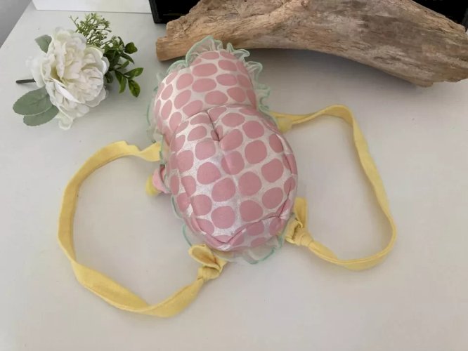 21 ⚜ Ancienne Peluche Doudou Bébé Tortue Tottles Twins Mattel Année 1989 Vintage