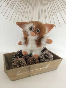 21⚜️ Ancienne Peluche Doudou Gremlins Warner Bros 1984 Vintage Hauteur 25 Cm