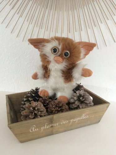 21⚜️ Ancienne Peluche Doudou Gremlins Warner Bros 1984 Vintage Hauteur 25 Cm