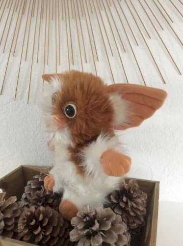 21⚜️ Ancienne Peluche Doudou Gremlins Warner Bros 1984 Vintage Hauteur 25 Cm