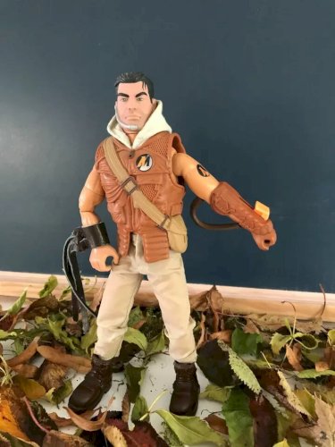 21 ⚜️  Figurine Action Man Année 1996 Hasbro Hauteur 30 Cm