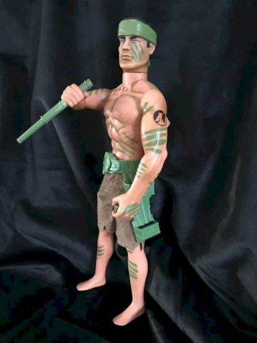 21 ⚜️ Figurine Action Man Année 1999 Hasbro Hauteur 30 Cm