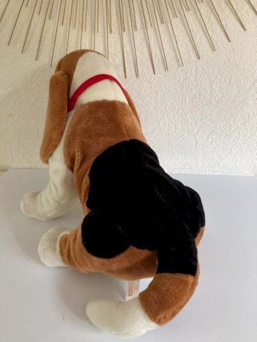 21⚜️ Grande Peluche Doudou Le Chien Télé Z Jemini Hauteur 35 Cm
