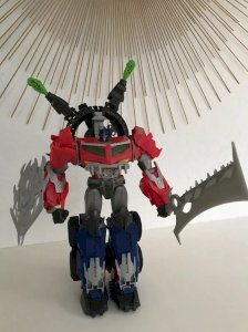 21⚜️ Jouet Figurine Robot Transformers Optimus Prime Hasbro Année 2013