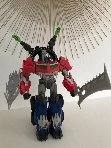 21⚜️ Jouet Figurine Robot Transformers Optimus Prime Hasbro Année 2013