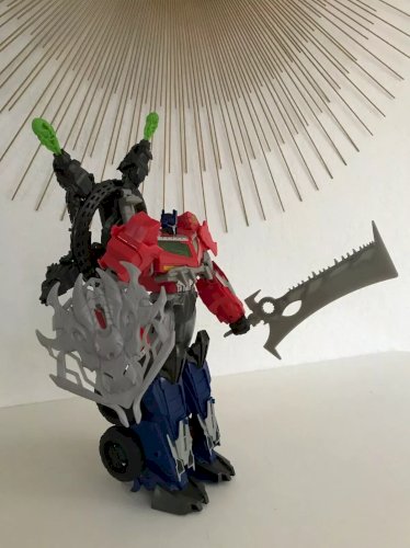 21⚜️ Jouet Figurine Robot Transformers Optimus Prime Hasbro Année 2013