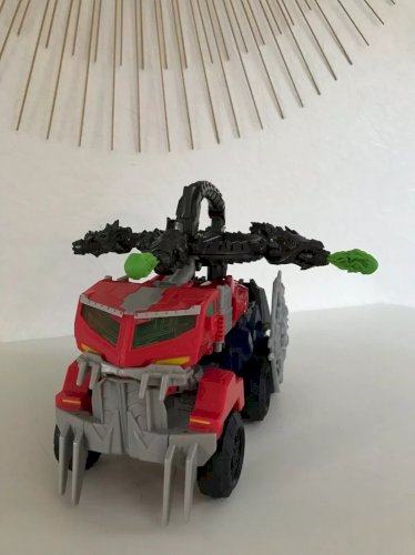 21⚜️ Jouet Figurine Robot Transformers Optimus Prime Hasbro Année 2013