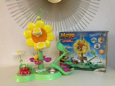 21⚜️ Jouet Maya La Grande Roue Tournesol Lansay Avec Une Figurine Maya