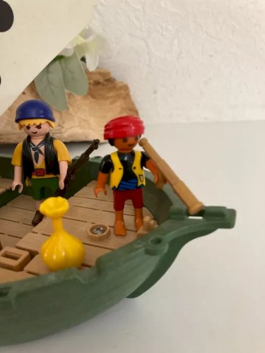21 ⚜️ Jouet Playmobil Figurines Personnages Bateau Pirate