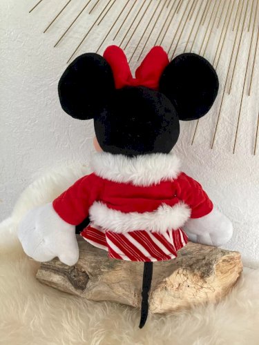 21⚜️ Peluche Doudou Minnie Disney Store 2010 Hauteur 30 Cm Assis