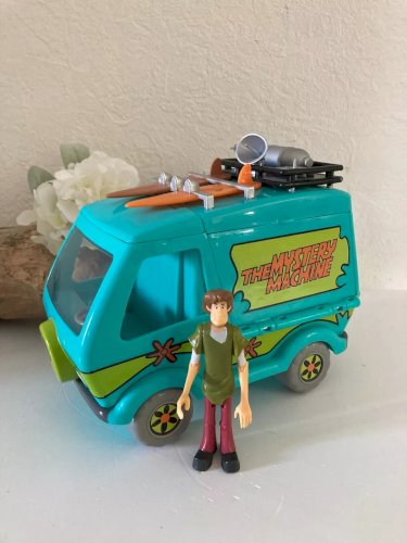 21 ⚜️ Véhicule, Camion, Voiture Scooby-Doo The Mystery Machine Figurine Sammy
