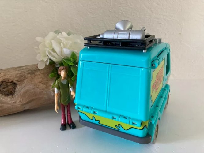 21 ⚜️ Véhicule, Camion, Voiture Scooby-Doo The Mystery Machine Figurine Sammy