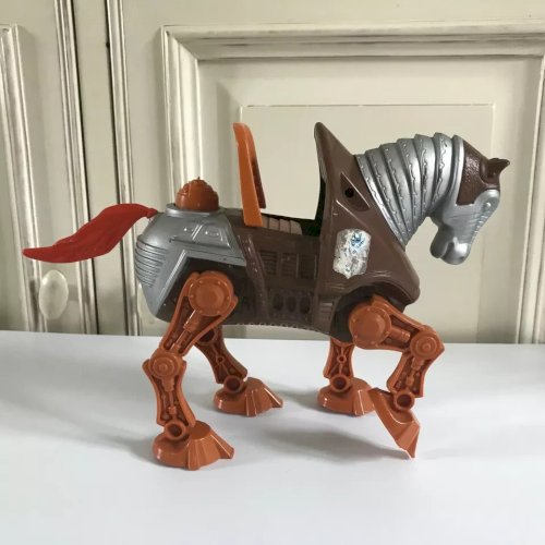 21⚜Figurine Les Maîtres De L'Univers Stridor Cheval De Guerre Mattel Année 1983