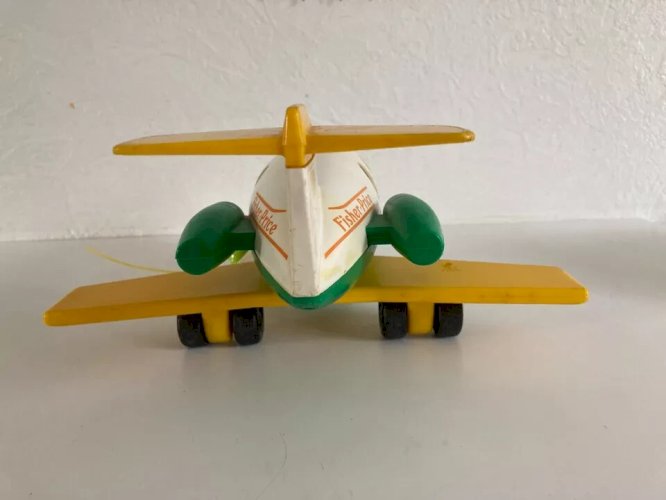 22 ⚜️  Ancien Jouet L'avion Fisher Price Réf 2360 Vintage Année 1980
