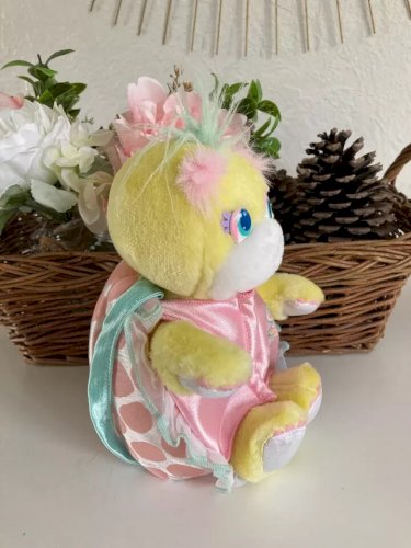 22 ⚜ Ancienne Peluche Doudou Bébé Tortue Tottles Taffy Mattel Année 1988 Vintage