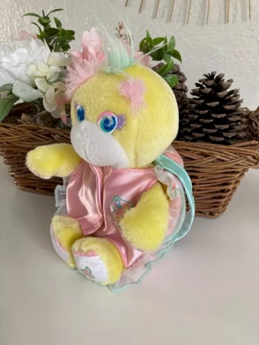 22 ⚜ Ancienne Peluche Doudou Bébé Tortue Tottles Taffy Mattel Année 1988 Vintage