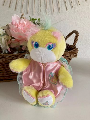 22 ⚜ Ancienne Peluche Doudou Bébé Tortue Tottles Taffy Mattel Année 1988 Vintage