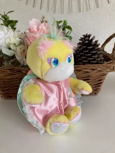 22 ⚜ Ancienne Peluche Doudou Bébé Tortue Tottles Taffy Mattel Année 1988 Vintage